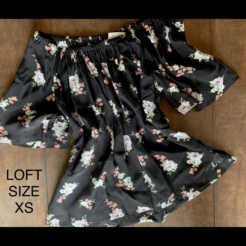 Loft off the shoulder shirt